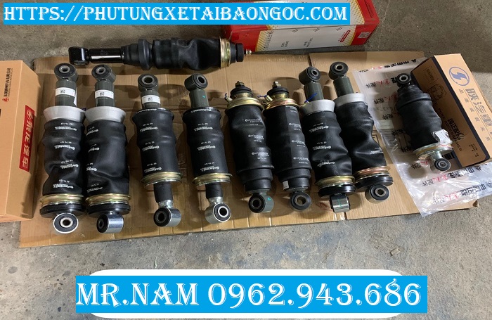 BÓNG HƠI CABIN TRƯỚC VÀ SAU HOWO A7 NHẬP KHẨU CHUẨN NHÀ MÁY SINOTRUK SẴN TẠI HÀ NỘI VÀ SÀI GÒN.