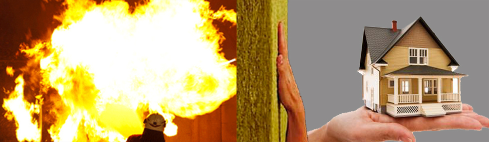 hình ảnh phòng cháy chữa cháy của bông thủy tinh Minh Quân