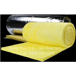 Bông thủy tinh có lớp bạc cách nhiệt mái,cách nhiệt ống gió