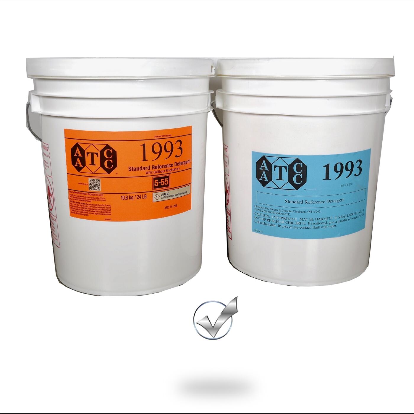 Bột giặt tiêu chuẩn AATCC 1993 WOB, tiêu chuẩn AATCC 61, AATCC 135, AATCC 150