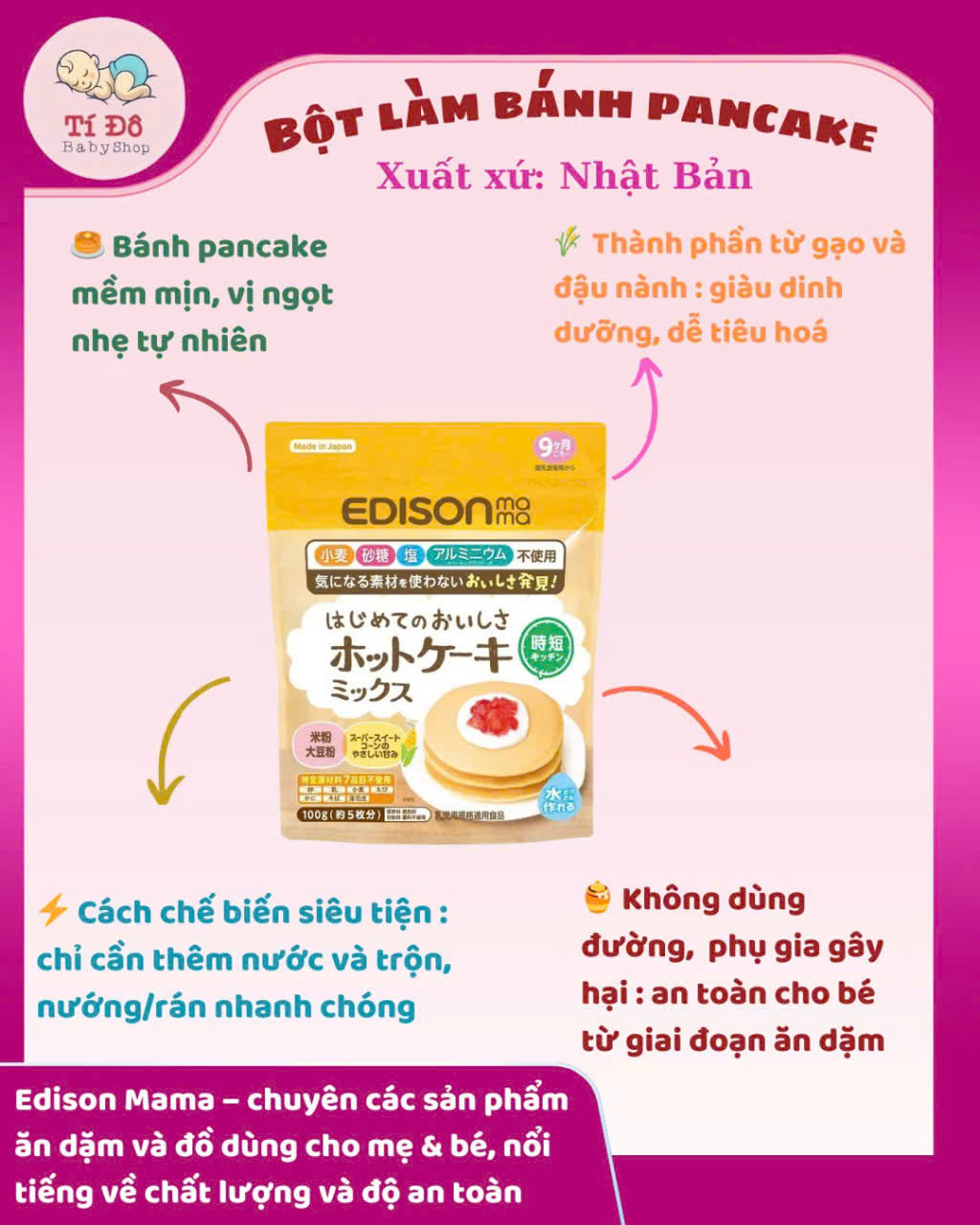 Bột làm bánh PanCake