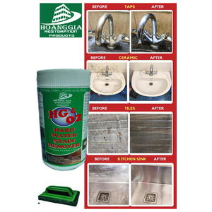 Bột tẩy canxi, ố bẩn ,rỉ sét thiết bị Inox, ceramic, stone HG-02 Stain Remover 350gr