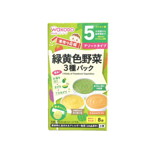 Bột wakodo 3 vị rau củ