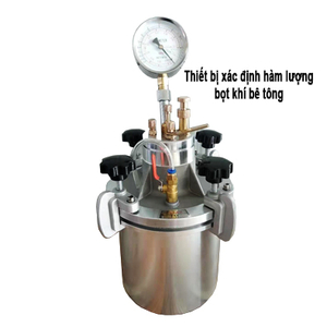 Bình xác định bọt khí bê tông