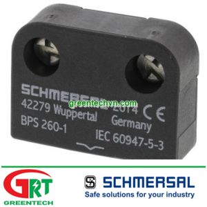 BPS 260-1 | Schmersal | Safety sensor BPS 260-1 | Cảm biến an toàn BPS 260-1 | Schmersal Vietnam