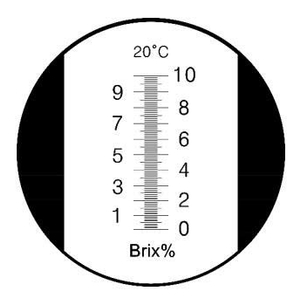 Khúc xạ kế đo độ ngọt 0-10%, RHB-10/ATC Brix 0-10% optical refractometer