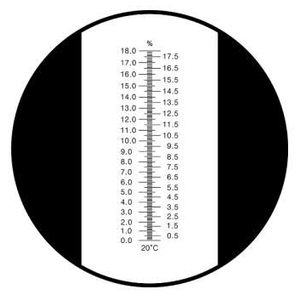 Khúc xạ kế đo độ ngọt 0-18%, RHB-18/ATC Brix 0-18% optical refractometer