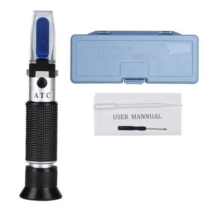 Khúc xạ kế đo độ ngọt 0-10%, RHB-10/ ATC Brix 0-10% optical refractometer