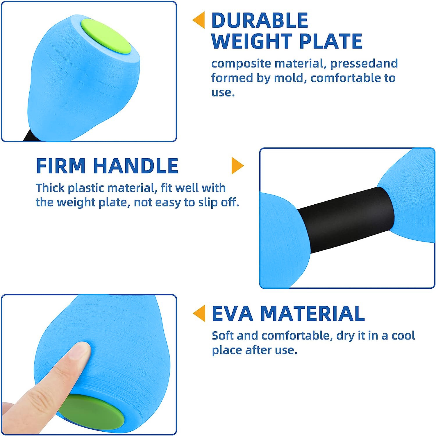 TẠ TẬP THỂ DỤC DƯỚI NƯỚC 02 (DUMBBELL WATER)