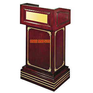 BỤC PHẤT BIỂU GỖ CAO CẤP