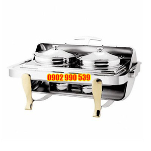 BUFFET 2 NỒI SOUP CHỮ NHẬT CHÂN VÀNG (NẮP PC )