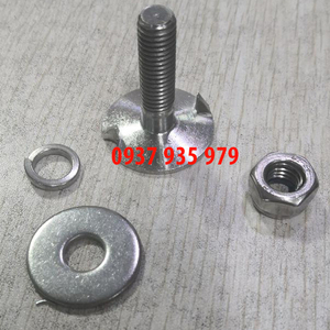 Bulong inox gầu tải nhựa M6x30