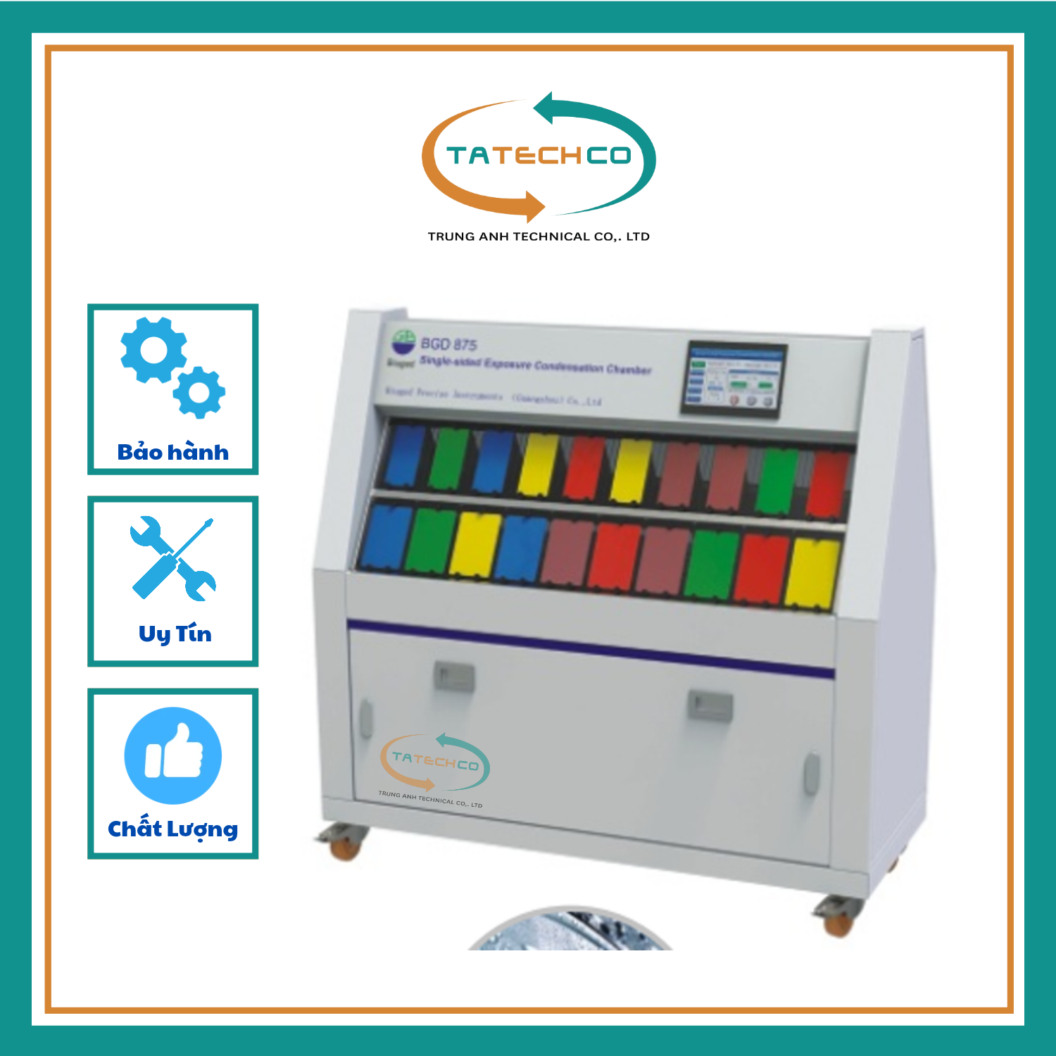 BƯỜNG THỬ NGHIỆM NGƯNG TỤ LIÊN TỤC BGD 875