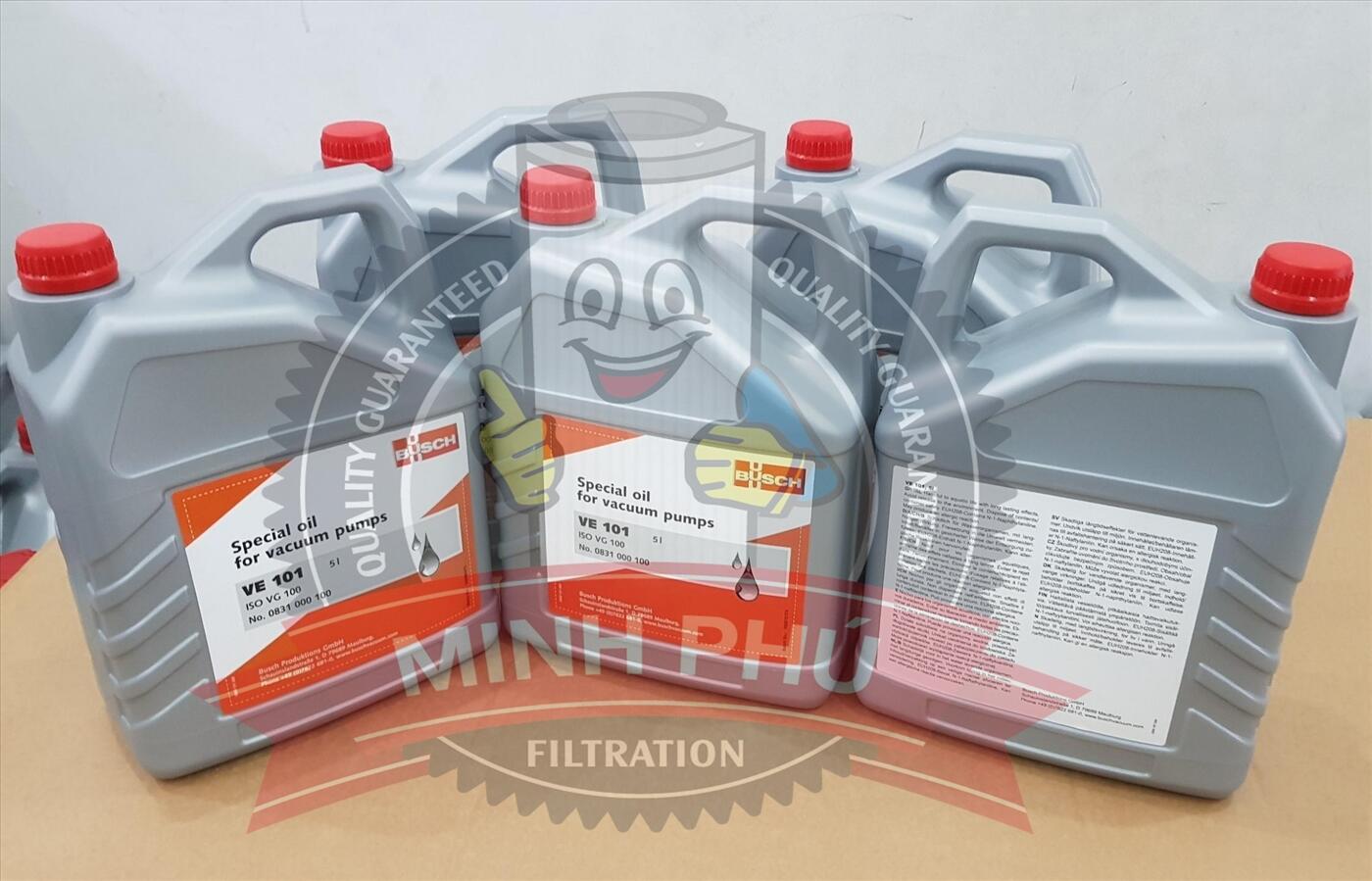 BUSCH VACUUM PUMP OIL VE101