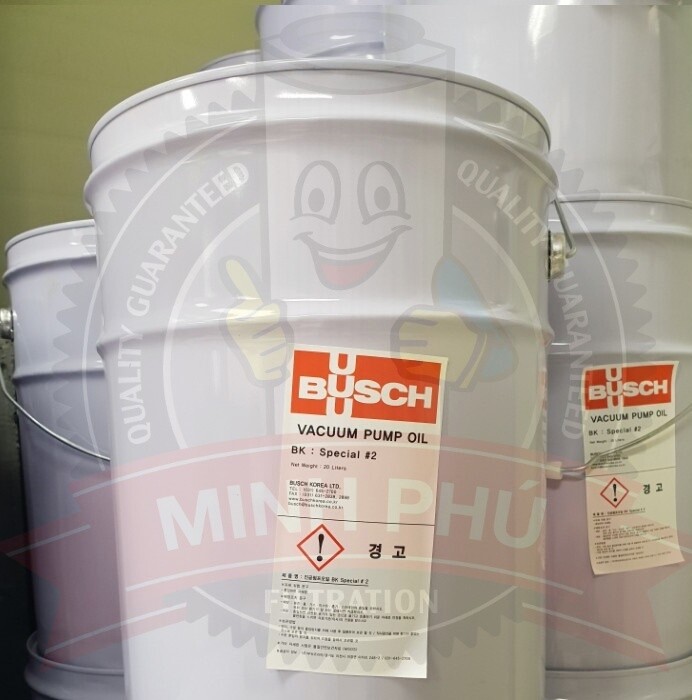 BUSCH VACUUM PUMP OIL VM100