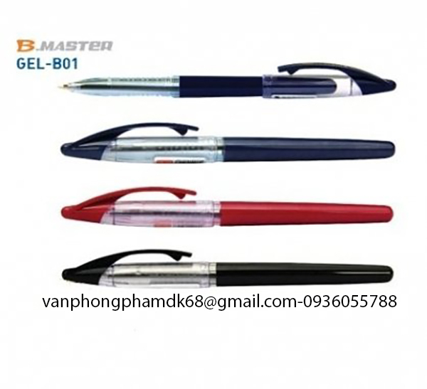 Bút bi Thiên long B-master gel B01