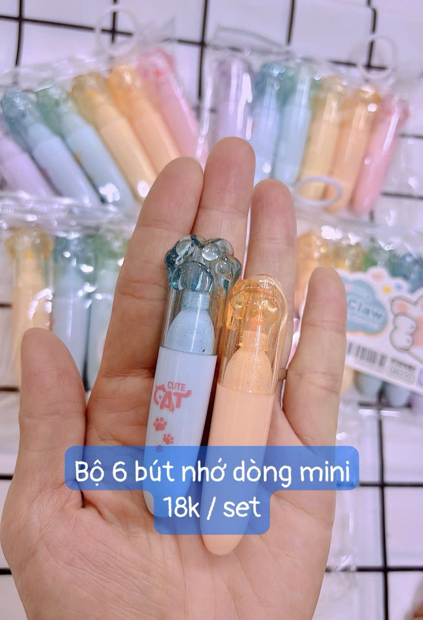 Bút nhớ mini bộ 6 chiếc