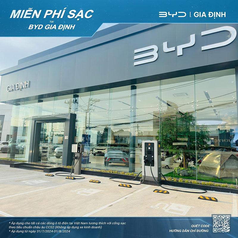 Showroom BYD Gia Định