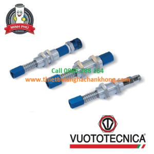 ĐẦU NỐI CHÂN KHÔNG THÂN VÀ LÒ XO BẰNG THÉP KHÔNG RỈ VUOTOTECNICA - ITALY