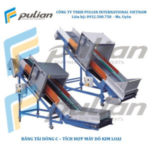 BĂNG TẢI TÍCH HỢP MÁY DÒ KIM LOẠI