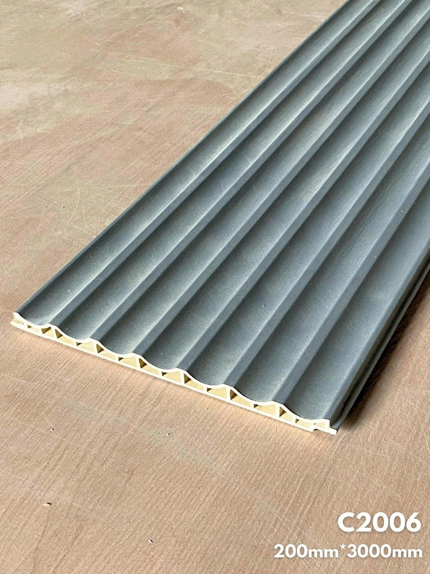 BỘ TẤM ỐP THAN TRE+ LAM 6 SÓNG 5MM CAO CẤP TẠI HỒ CHÍ MINH