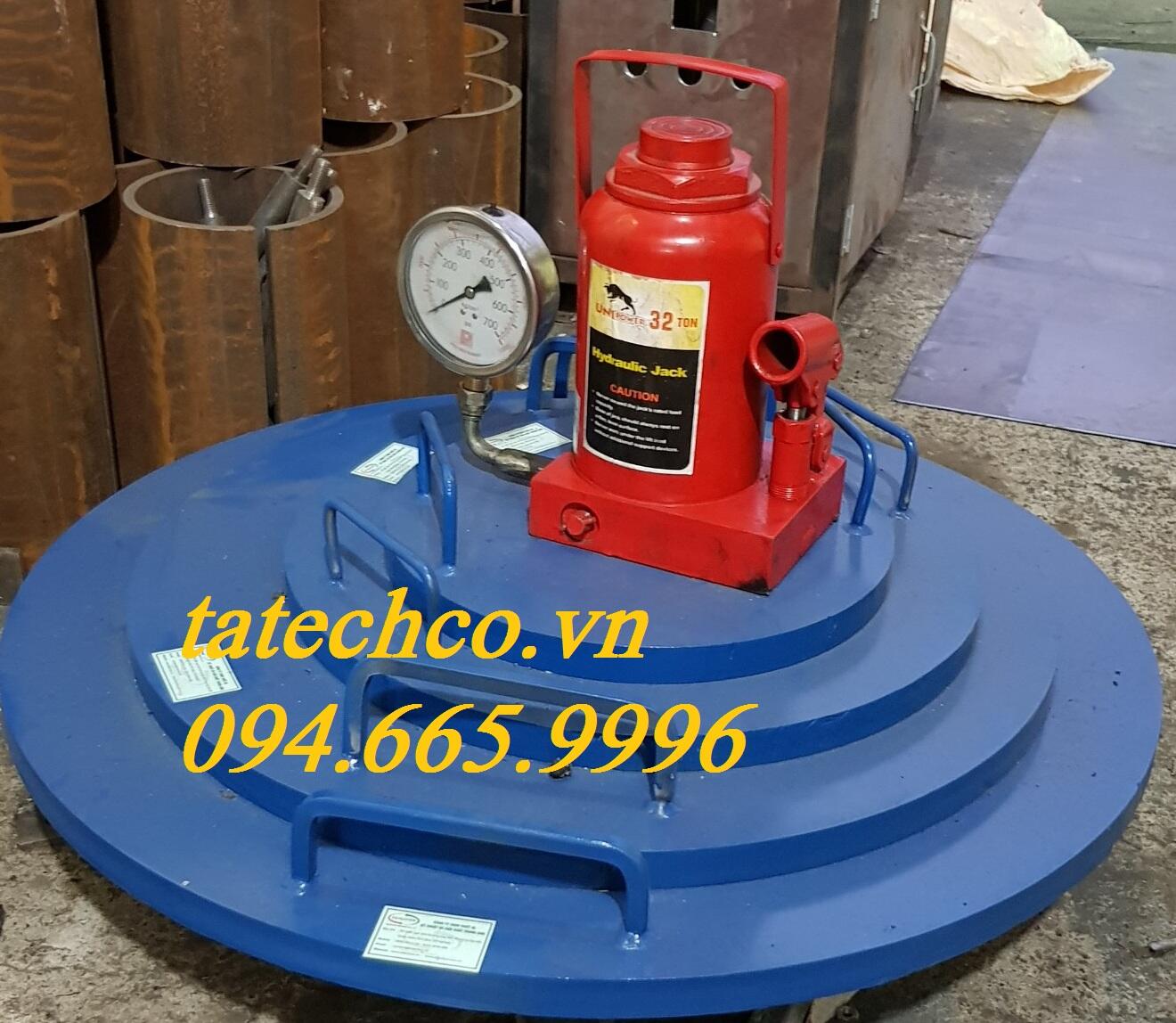 Bộ thí nghiệm đo E bằng tấp ép tĩnh