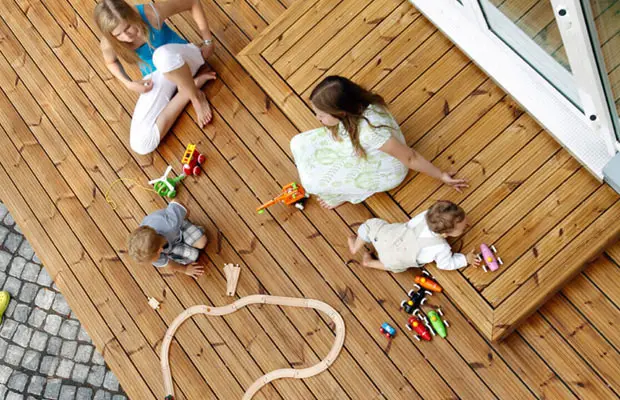 Gỗ thông biến tính Mỹ 23mm GTBT