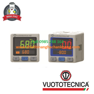 CẢM BIẾN ÁP SUẤT CHÂN KHÔNG VỚI MÀN HÌNH ĐIỆN TỬ VUOTOTECNICA - ITALY