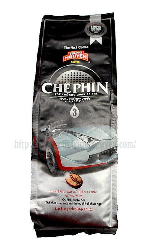 Cà phê Chế phin 3 Trung Nguyên - 500gram