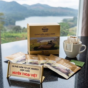 COMOBO 02 HỘP CÀ PHÊ CHỒN TÚI LỌC( ARABICA và ROBUSTA)