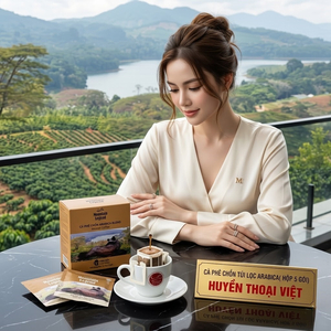 Cà phê CHỒN TÚI LỌC-ARABICA 75 GRAM