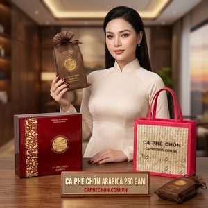 Cà phê Chồn Arabica( Hộp 250gram)-Bao gồm Túi đựng Cao Cấp