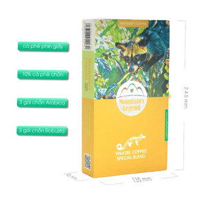 Cà Phê Chồn Phin Giấy Arabica Robusta 90gram