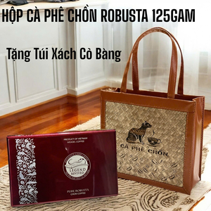 Cà phê Chồn Robusta( 125gram) - Tặng Túi Cao Cấp