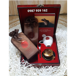 Cà Phê Chồn Robusta (250gr) Hộp Sơn Mài