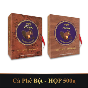 Cà Phê Con Sóc Hộp Xanh