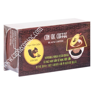 Paper Filter Consoc Black Coffee