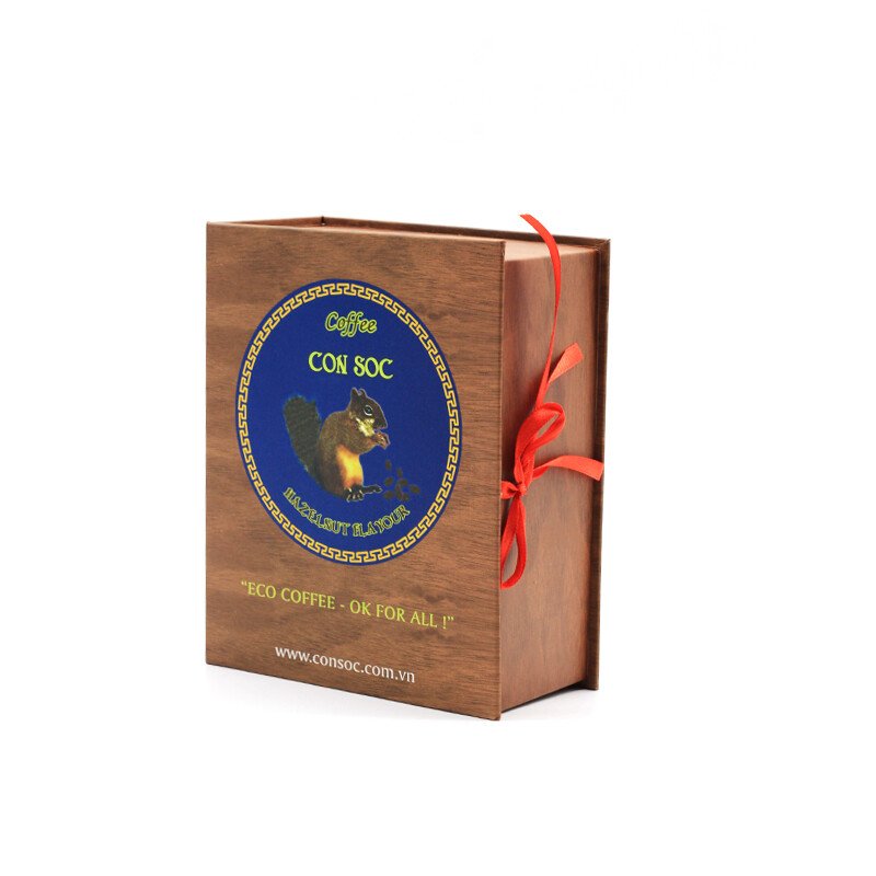 CÀ PHÊ CON SÓC XANH BỘT HỘP 500 GR