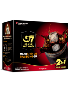 Cà phê G7 2in1 Trung Nguyên (Đen đường)