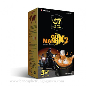 Cà phê G7 - Gu mạnh X2 ( 3in1) Trung nguyên