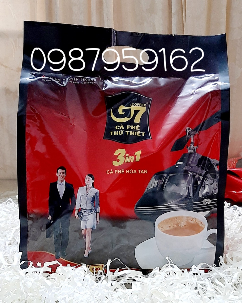 Cà phê G7 hòa tan 3in1 50 gói