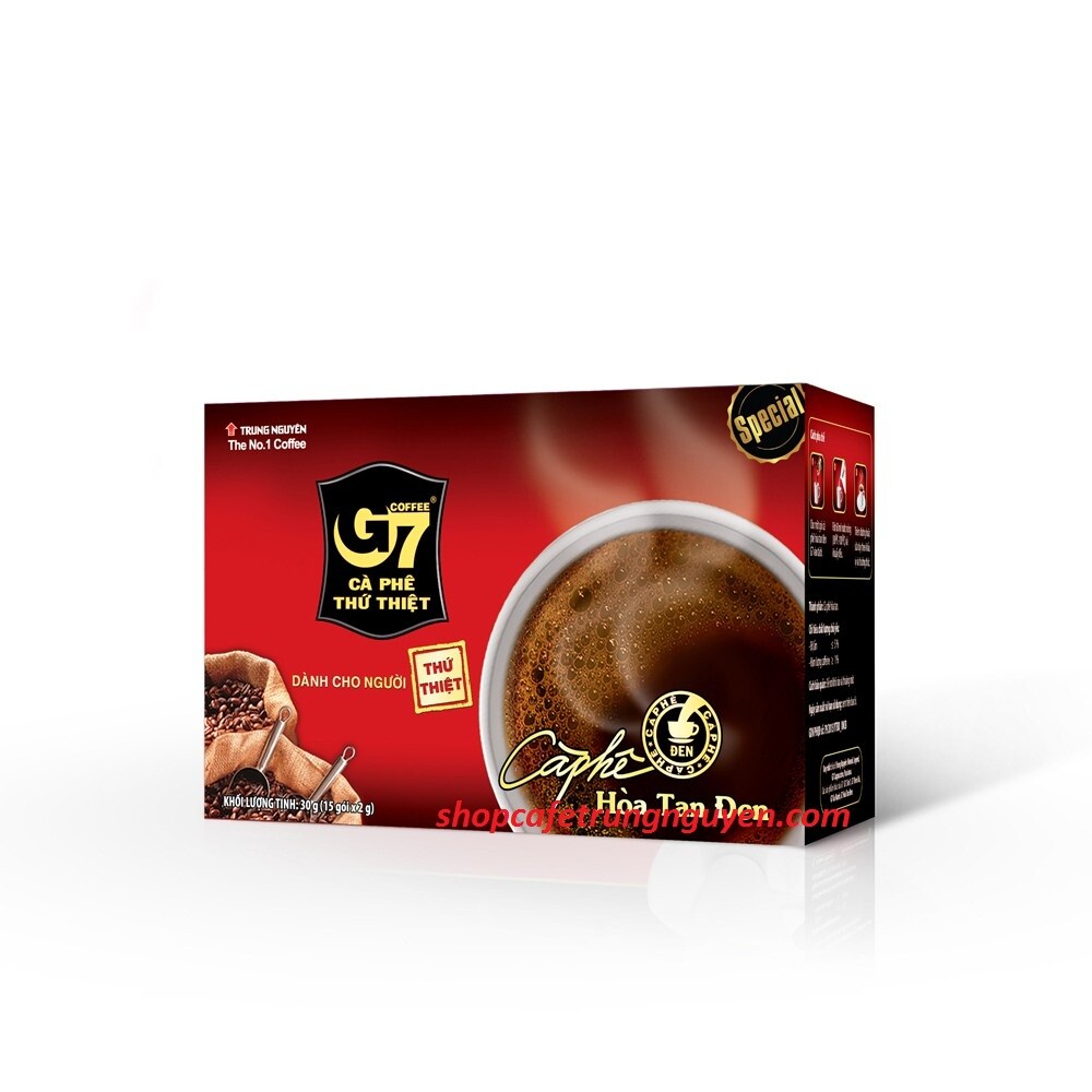 Cà phê G7 hòa tan ĐEN
