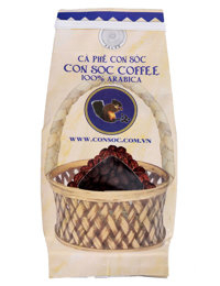 Cà Phê Hạt Con Sóc Arabica 200gram