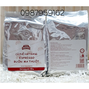 Cà phê hạt Trung Nguyên (500gr)