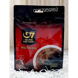 Cà phê G7 hòa tan đen - Bịch 100 gói