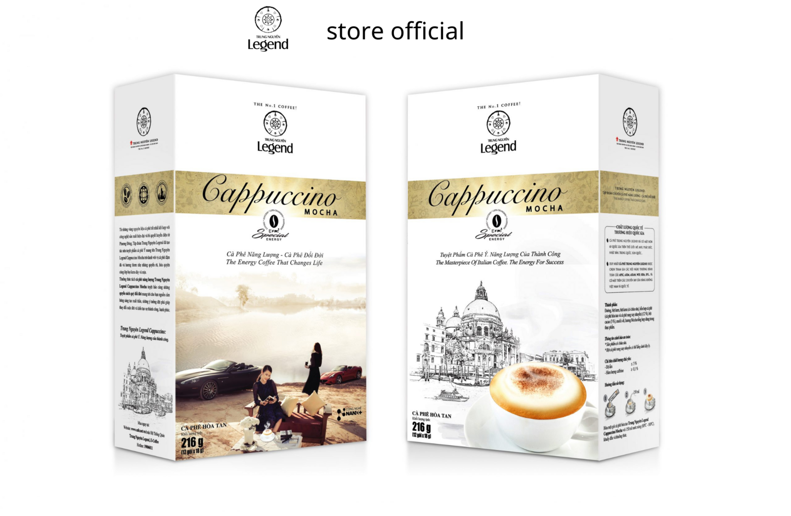 Cà phê hòa tan G7 - Cappuccino hương Mocha