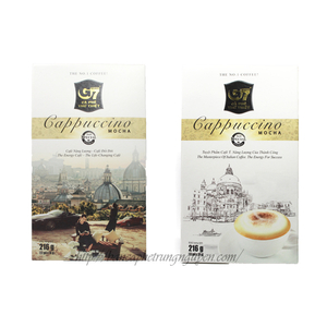 Cà phê hòa tan G7 cappuccino ra mắt bao bì mới