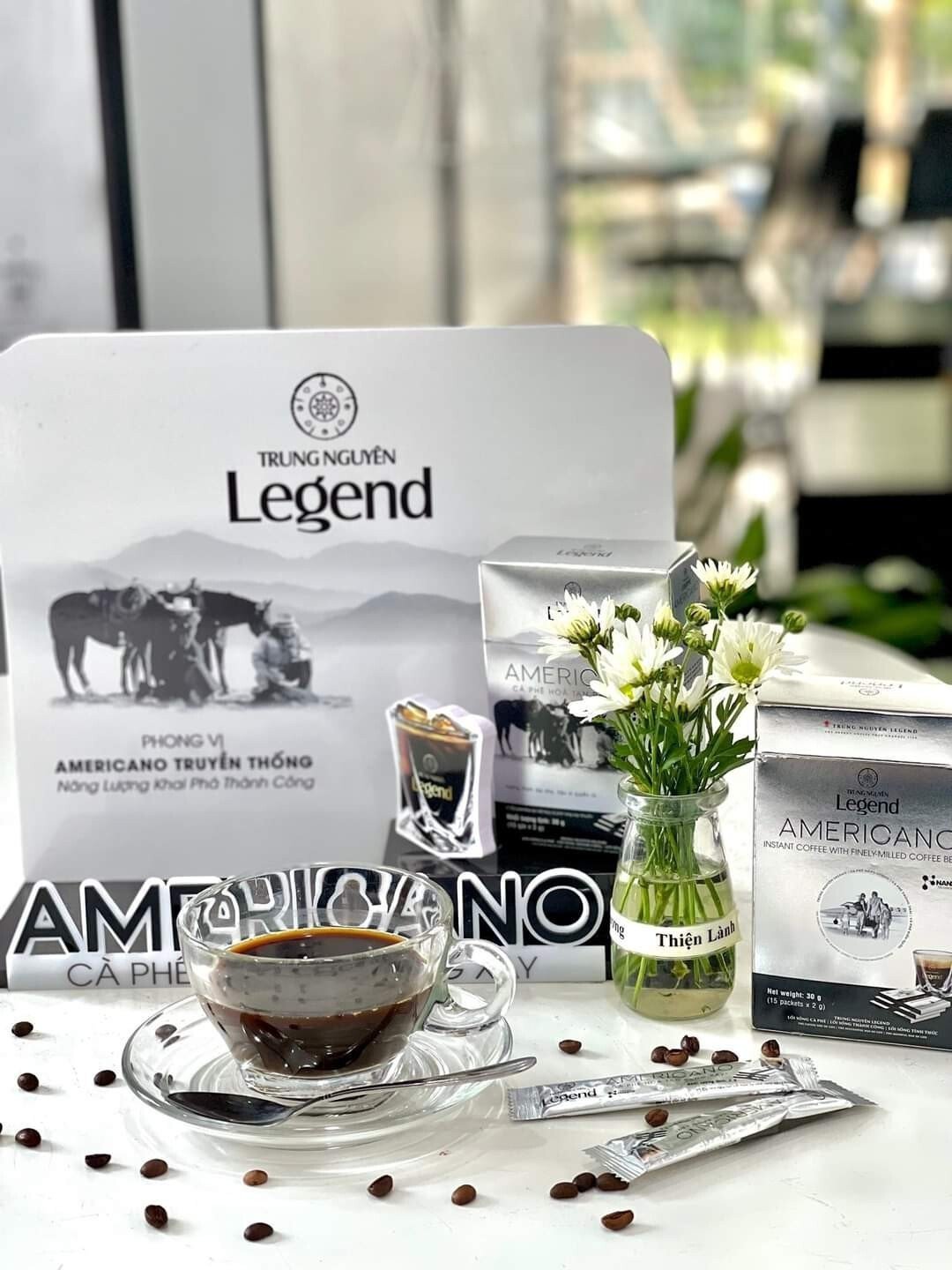 Cà phê hòa tan Trung Nguyên Legend – Americano