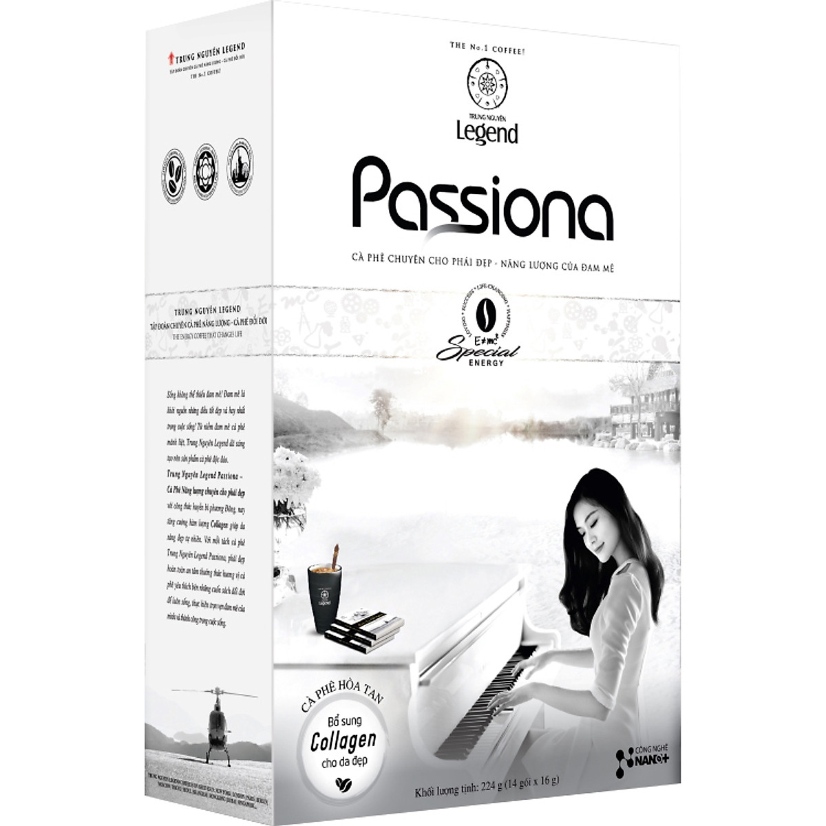Cà Phê Legend Passiona 4in1 Trung Nguyên - Cà Phê Cho Phái Đẹp