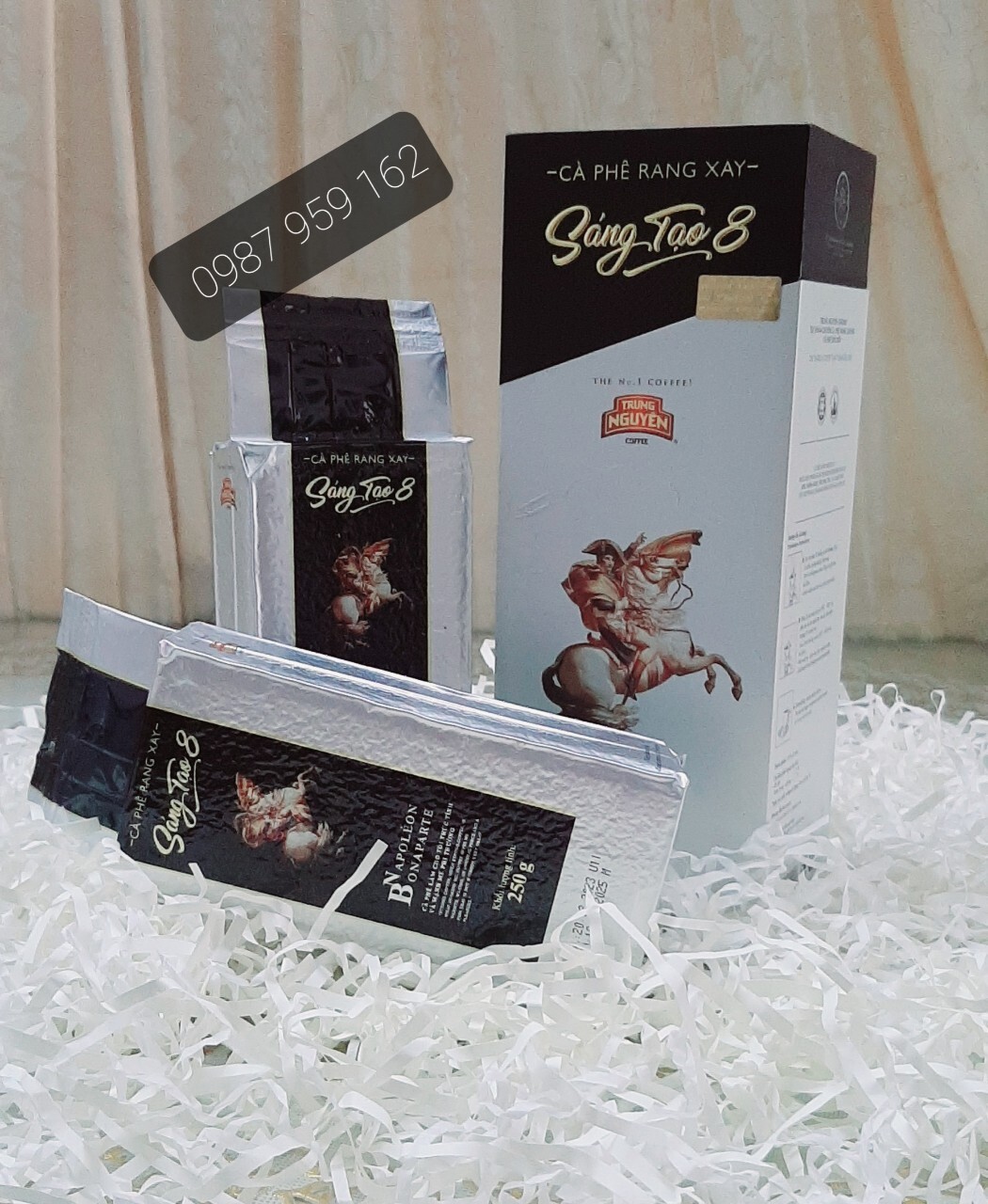 Cà phê Sáng tạo 8 hộp 500 gram | shopcafetrungnguyen.com